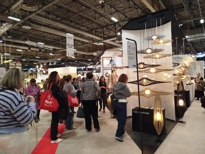 Le stand de RIF Luminaires Ecodesign
