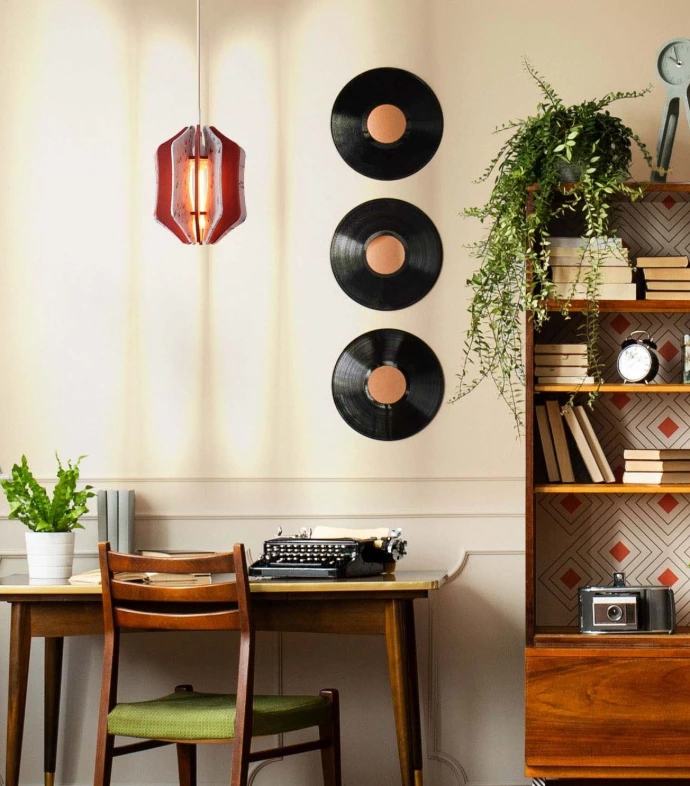 Suspension Plastique recyclé ecodesign