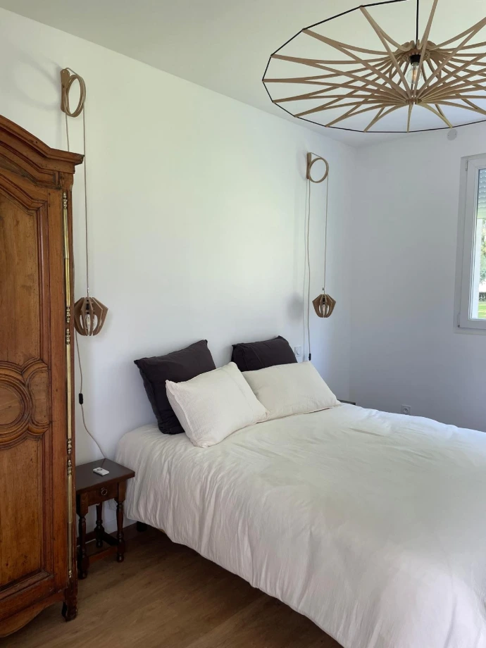 Chambre avec luminaires RIF Luminaires