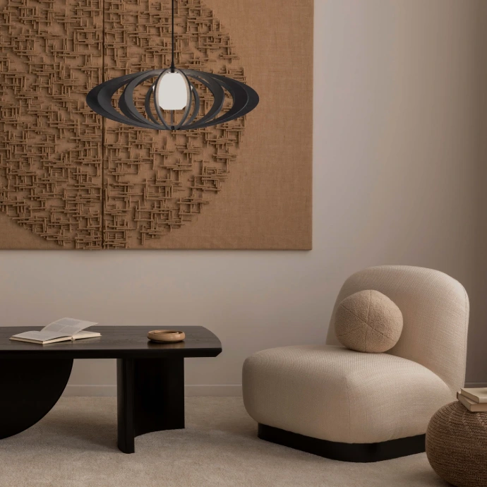 Suspension ROLLING de RIF Luminaires avec diffuseur de lumière