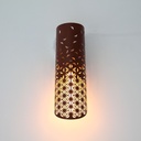 Applique ENVOLE-MOI marron