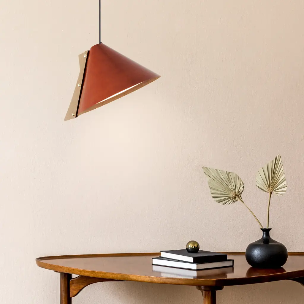 Suspension Silence cuir Marron S.webp