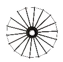 Applique boléro détouré Black - face BD.webp