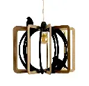 Cage aux oiseaux kit lin bois.webp