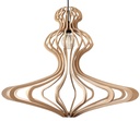 Pendant lamp Woman Natural L D83