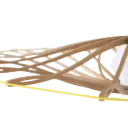 Suspension Twist Brut L D142cm