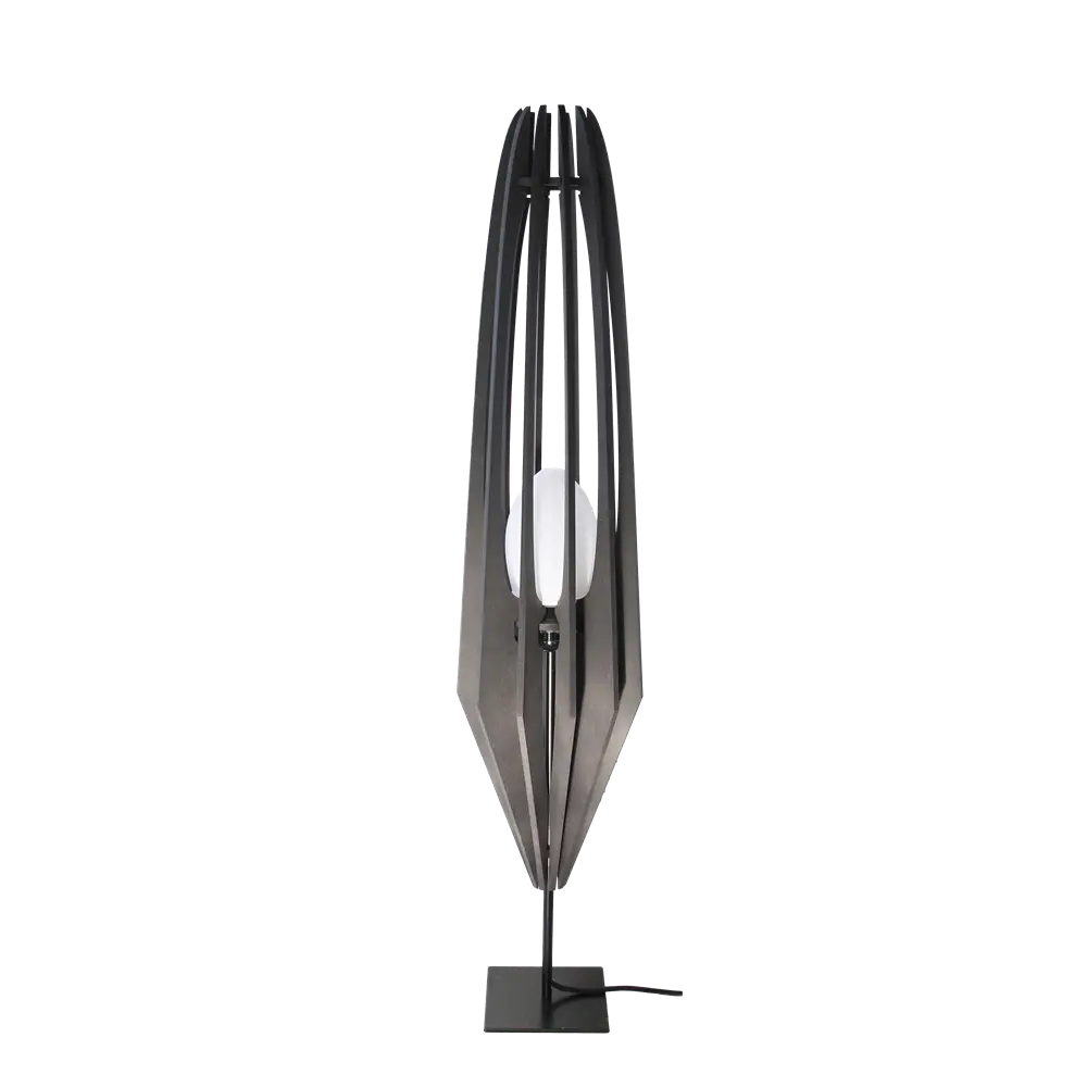 [118_2] Lampadaire Fire S H107 (Noir)