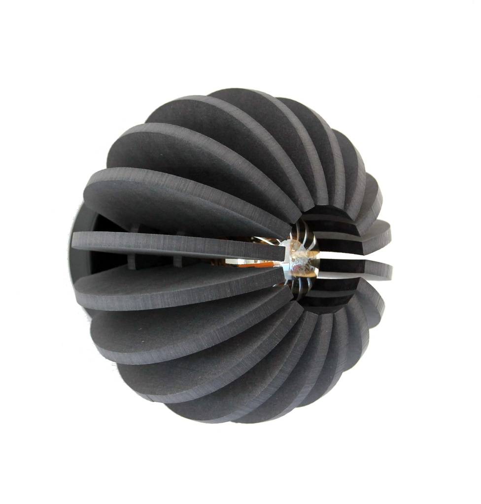 [29_1] Applique Wrecking Ball Black (Branchement mural)