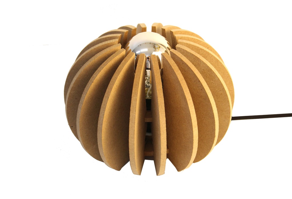 [20_2] Wrecking Ball table lamp Natural color + Bulb