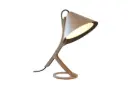 Table lamp SILENCE - beige leather