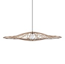 Pendant lamp Twist Natural size L D142cm