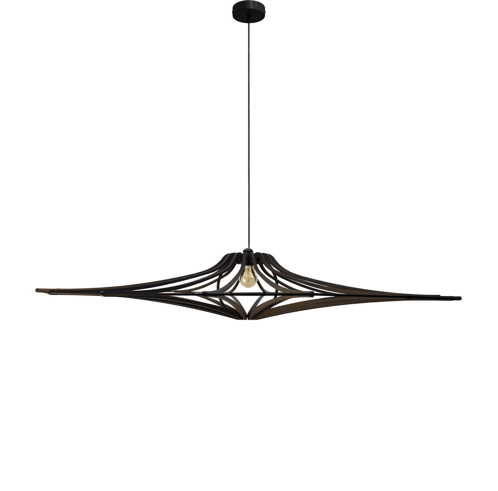 [109_1] Pendant lamp Singing Black L D124cm (Without Diffuser)