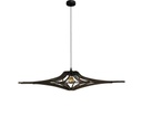 Pendant lamp Singing Black M D90cm